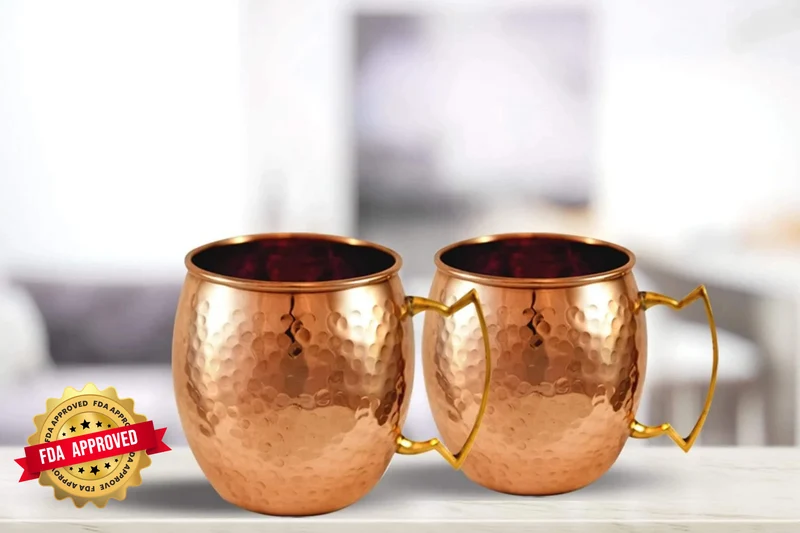 Moscow Mule Becher aus Kupfer - Sets