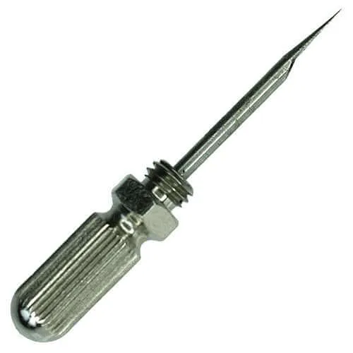 Airbrush nozzle cleaning needle