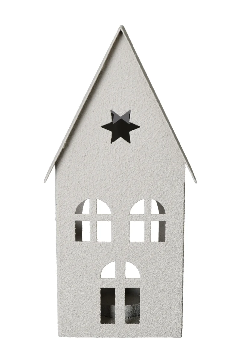 Exner Teelichthalter Haus Dazz beige 22cm (1 Stück)