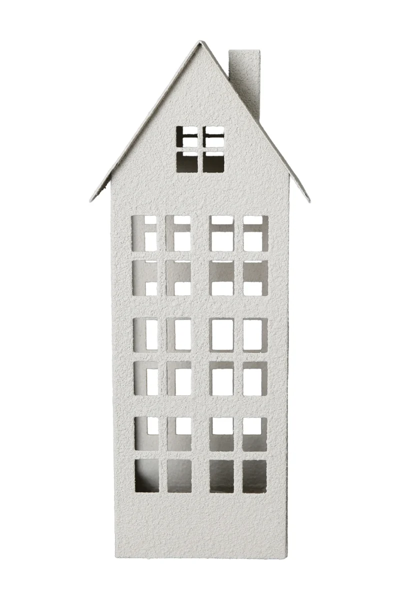 Exner Teelichthalter Haus Dazz beige 27cm (1 Stück)