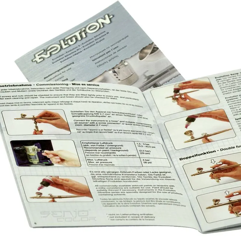 Airbrush Evolution CR Plus Twin 2x 0.4 Double Airbrush