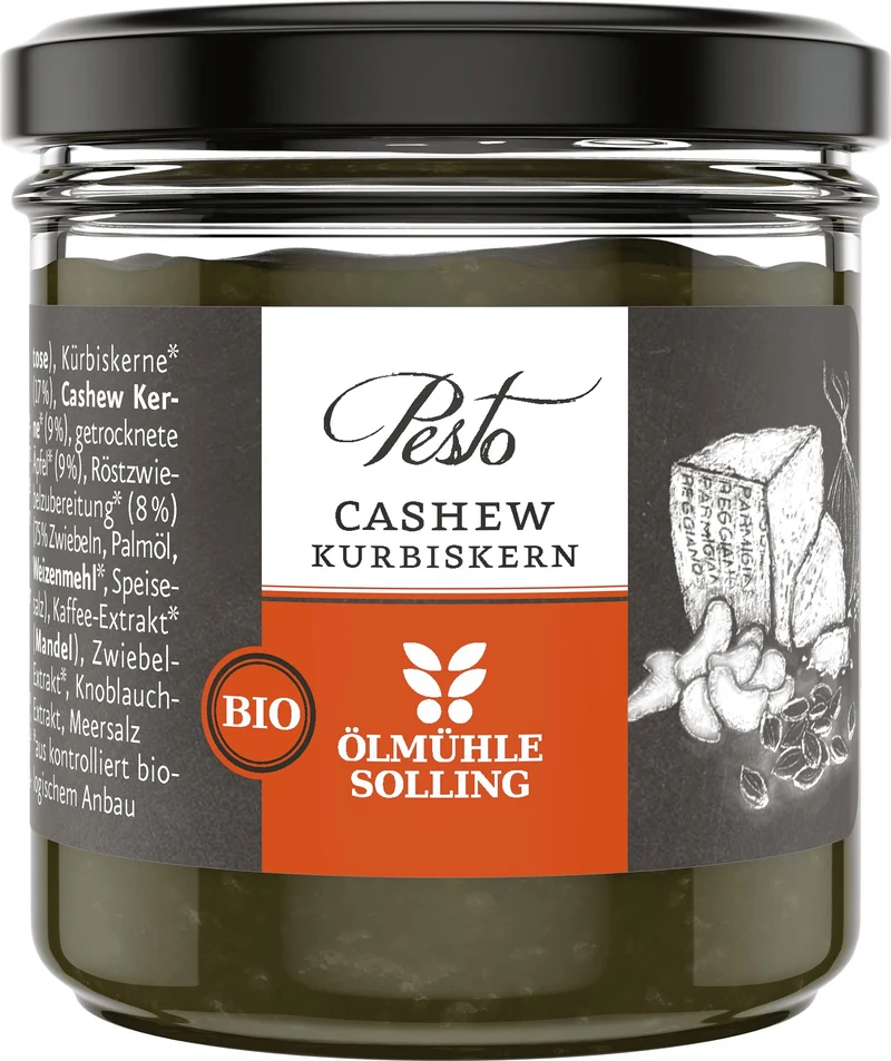 Cashew-Kürbiskern Pesto BIO 110 g