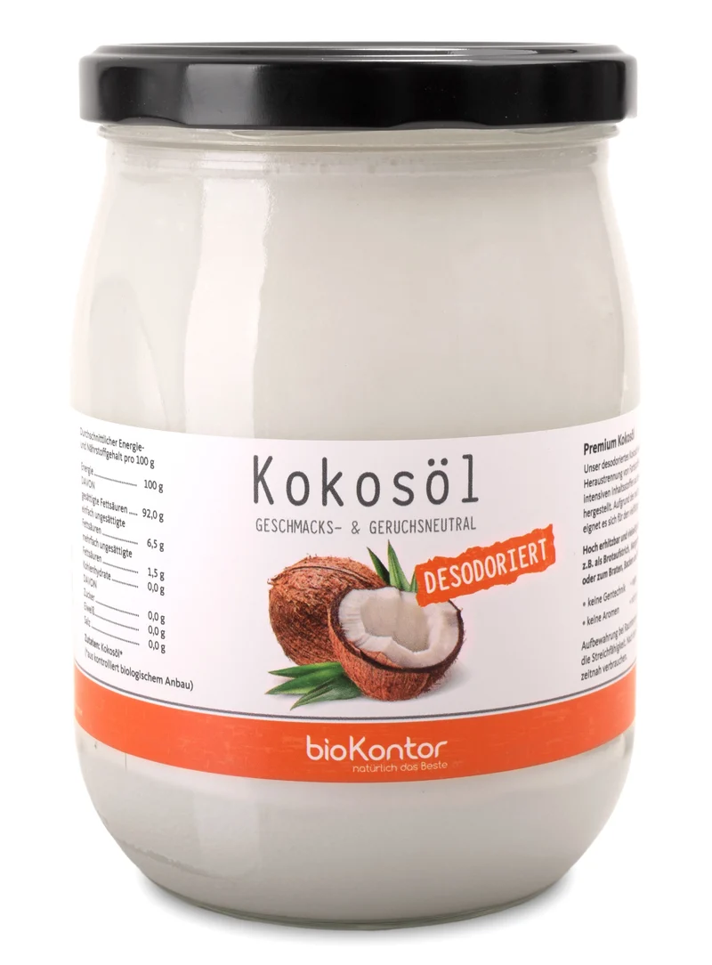Kokosöl mild 1000 ml - desodoriert BIO