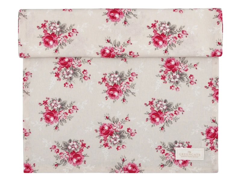 Greengate Marie Tischläufer beige 140x45cm