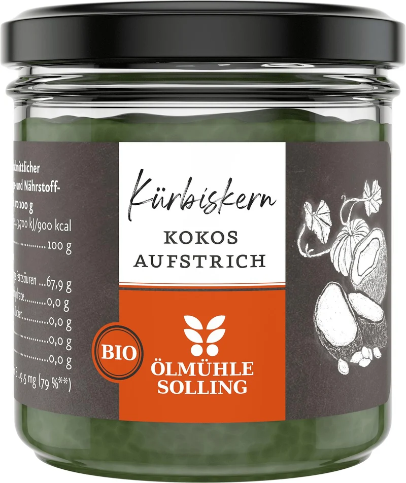 Kürbiskern Kokos Aufstrich BIO