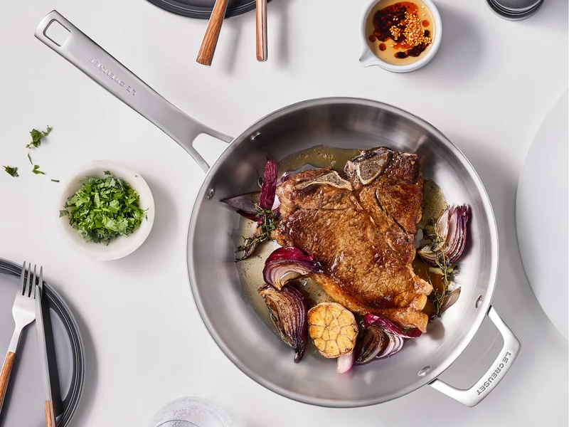 Le Creuset 3-ply Plus Bratpfanne rund 20cm