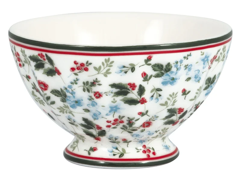 Greengate Carty French Bowl medium white 10cm