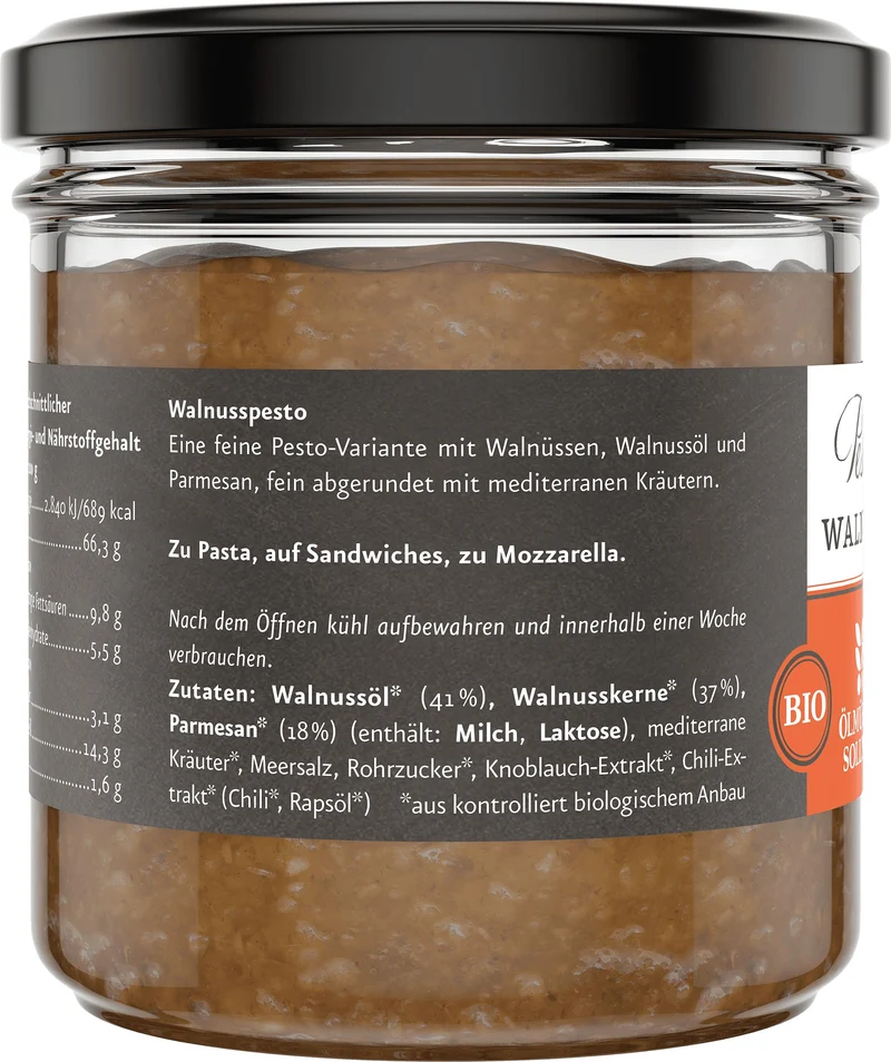 Walnusspesto BIO 110 g