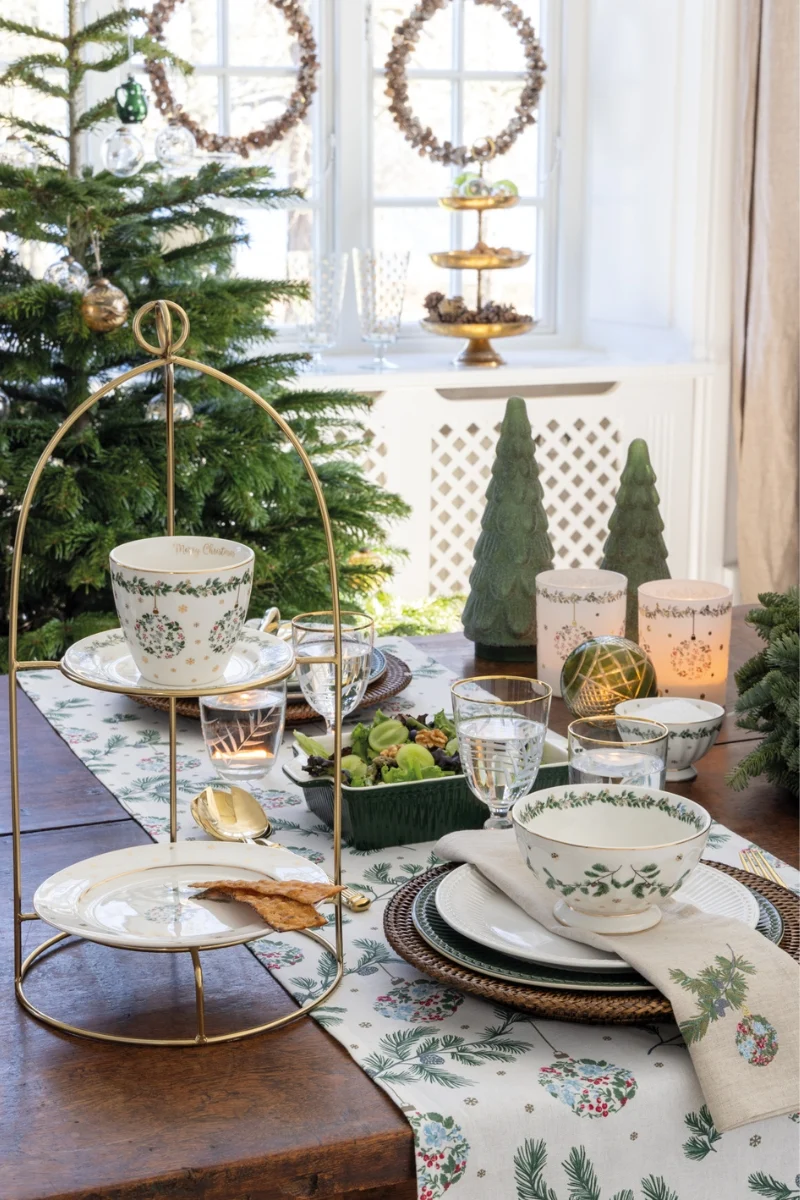 Greengate Dotty French Bowl medium dark green 10cm