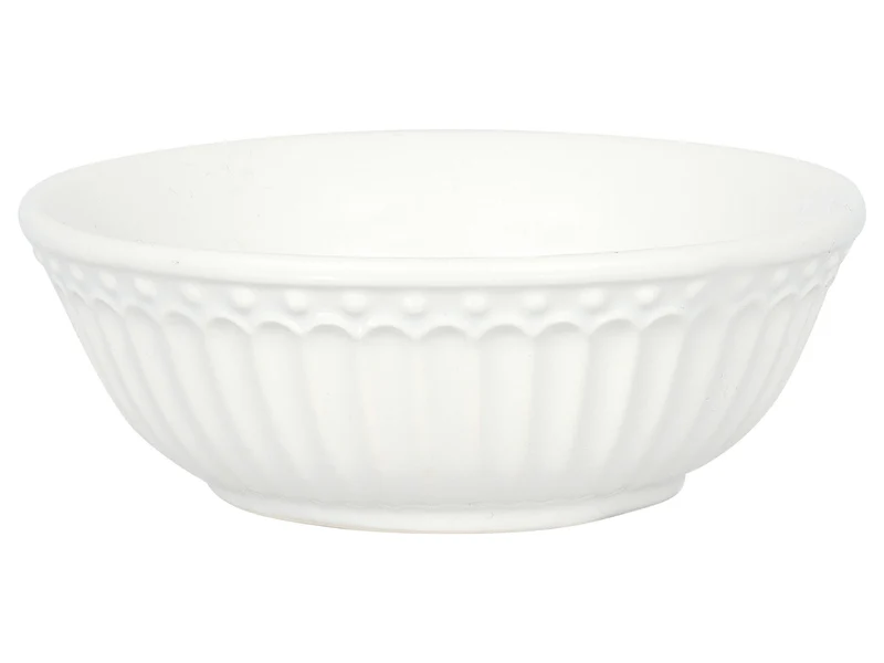 Greengate Alice Sojaschale white 9cm