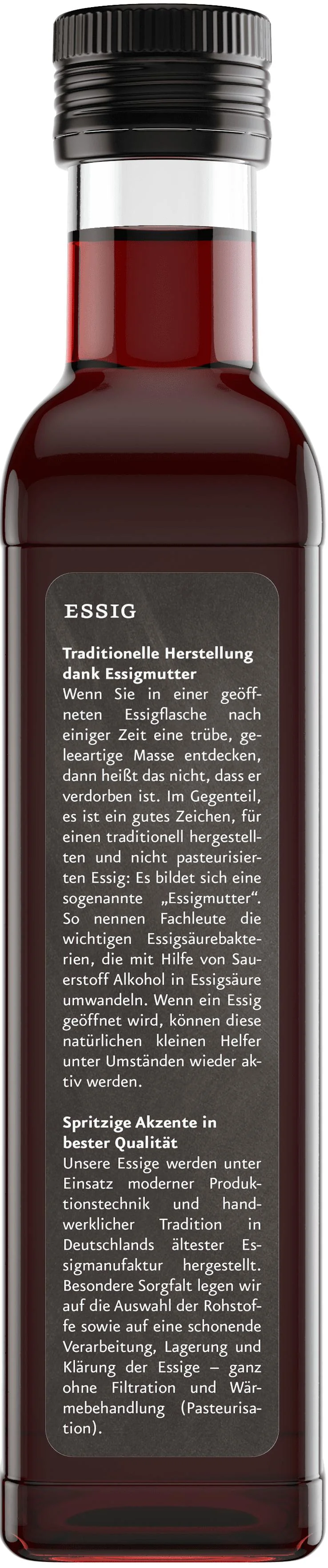 Johannisbeeressig schwarz BIO