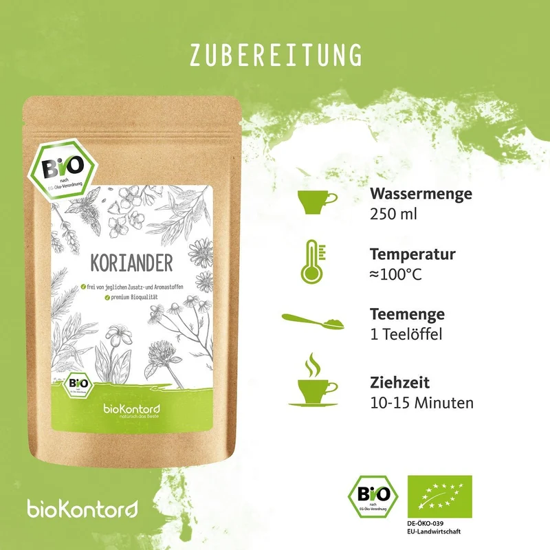Koriander ganz BIO