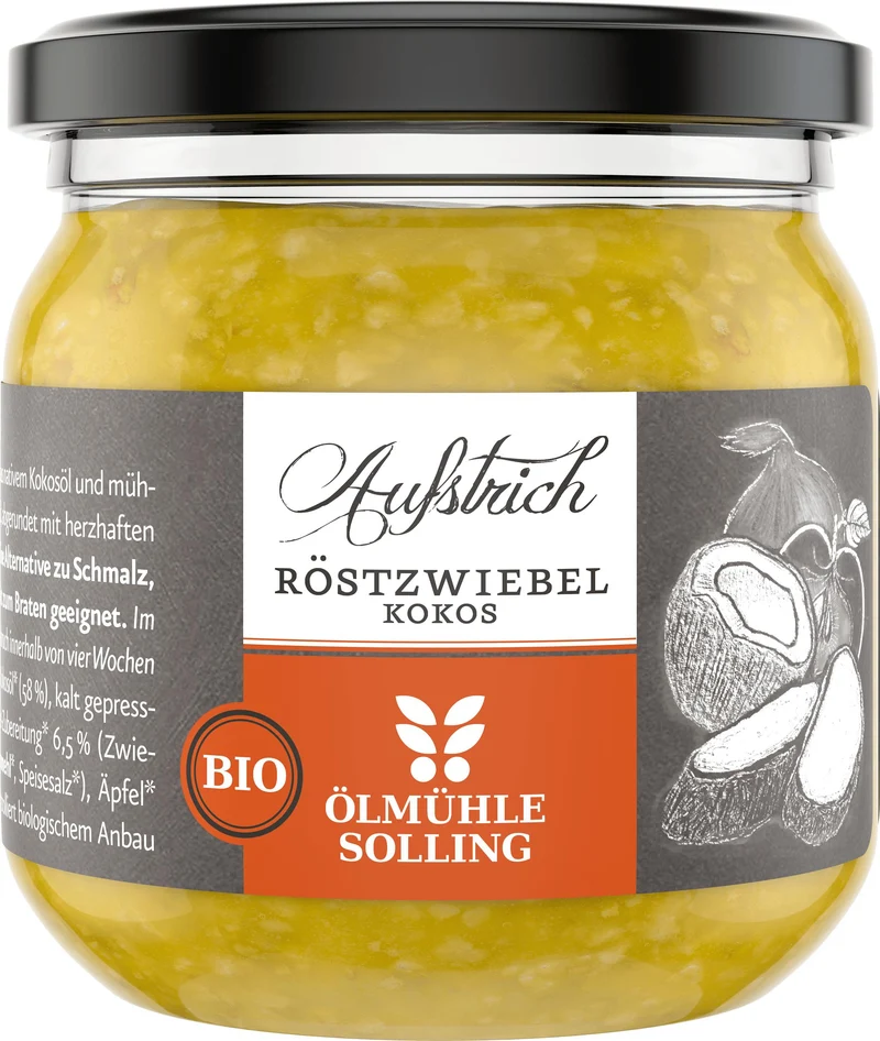 Röstzwiebel Kokos Aufstrich BIO 100 g
