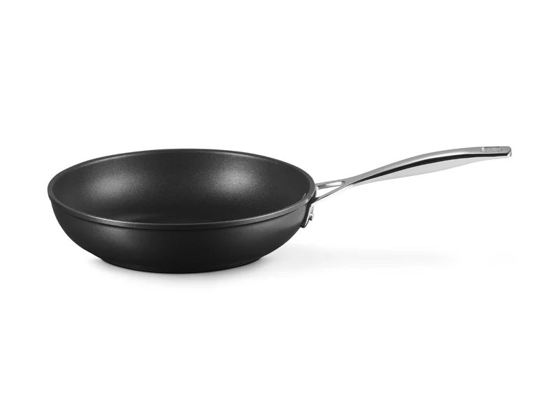 Le Creuset Aluminium-Antihaft Pfanne rund hoch 24cm