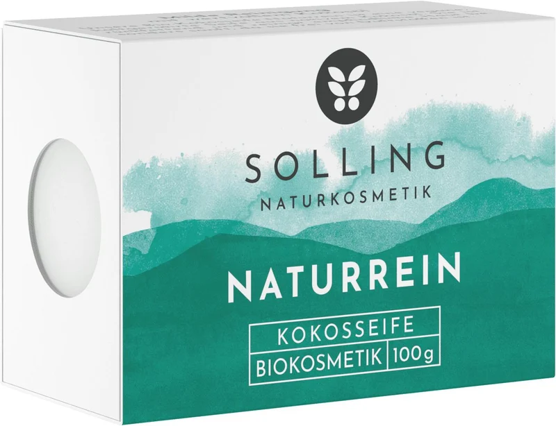 Naturreine Kokosseife kaltgerührt 100 g