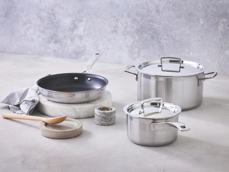 Le Creuset 3-ply Fleischtopf Edelstahl 20cm