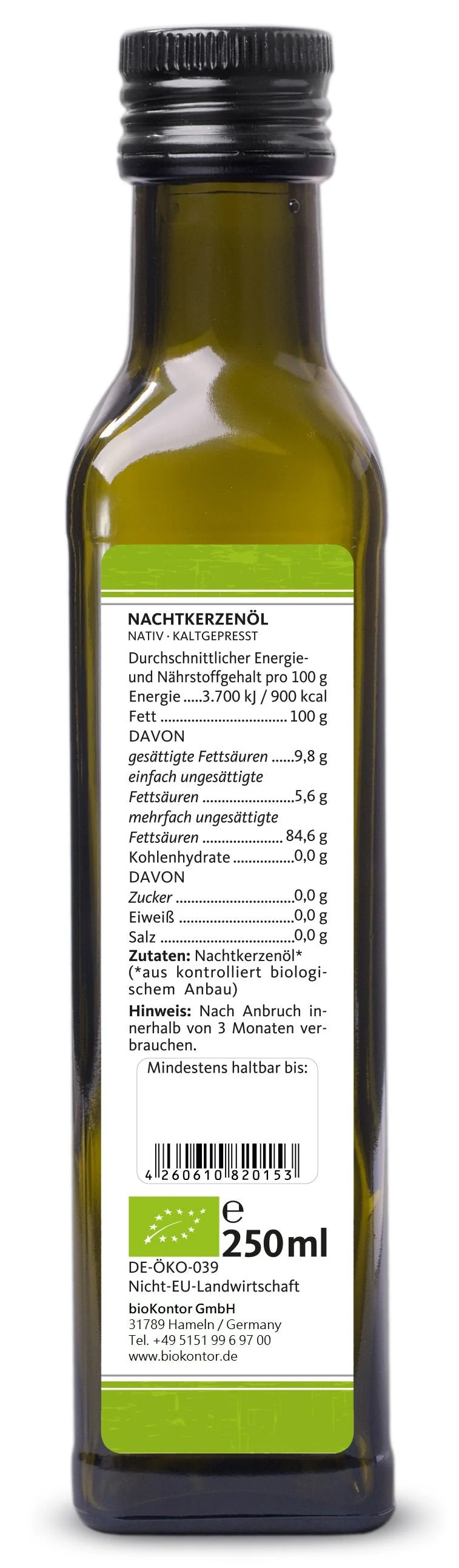 Nachtkerzenöl nativ BIO