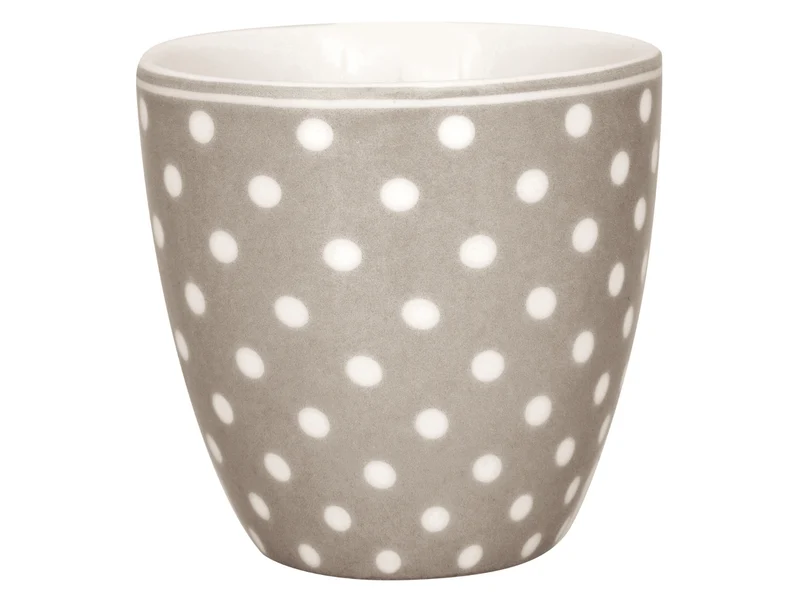 Greengate Dotty Mini Latte Cup beige 0,13l