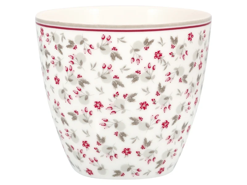 Greengate Gale Latte Cup white 0,35l