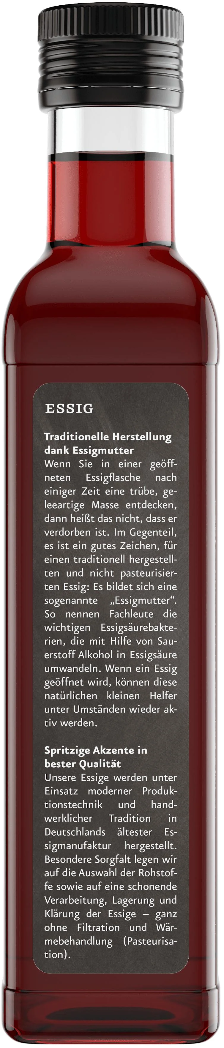 Sauerkirschessig BIO 250 ml - Ölmühle Solling