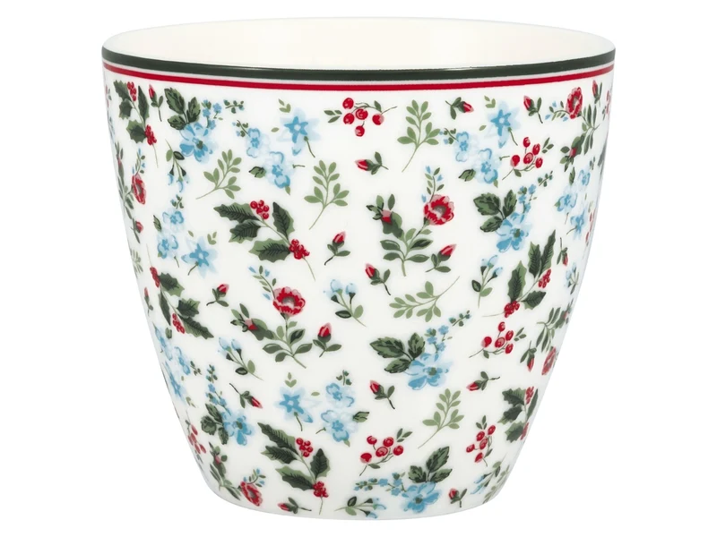 Greengate Carty Latte Cup white 0,35l
