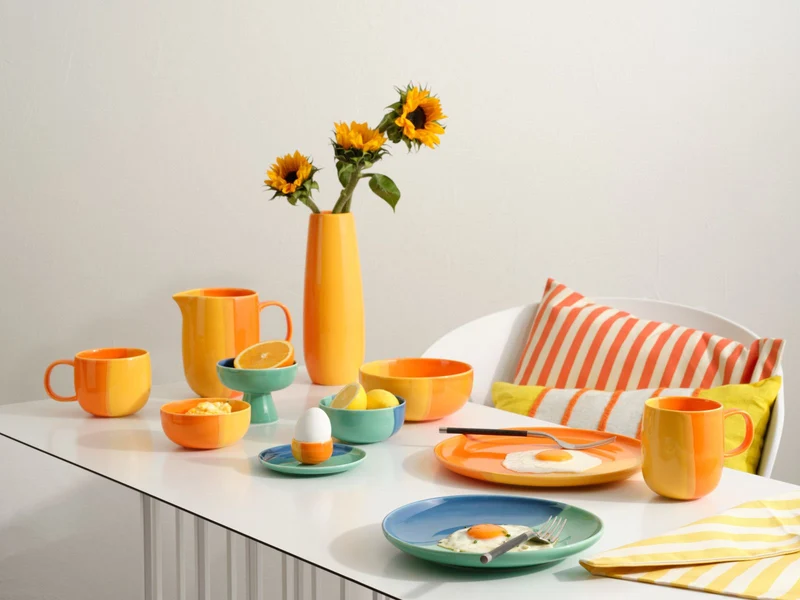ASA joy Brotteller orange smoothie 13cm Set4