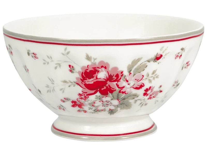 Greengate Marie French Bowl xlarge red 13,5cm