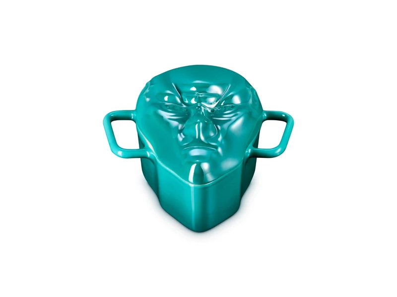 Le Creuset Star Trek Collection Mini-Cocotte Balok bleu riviera 0,3l