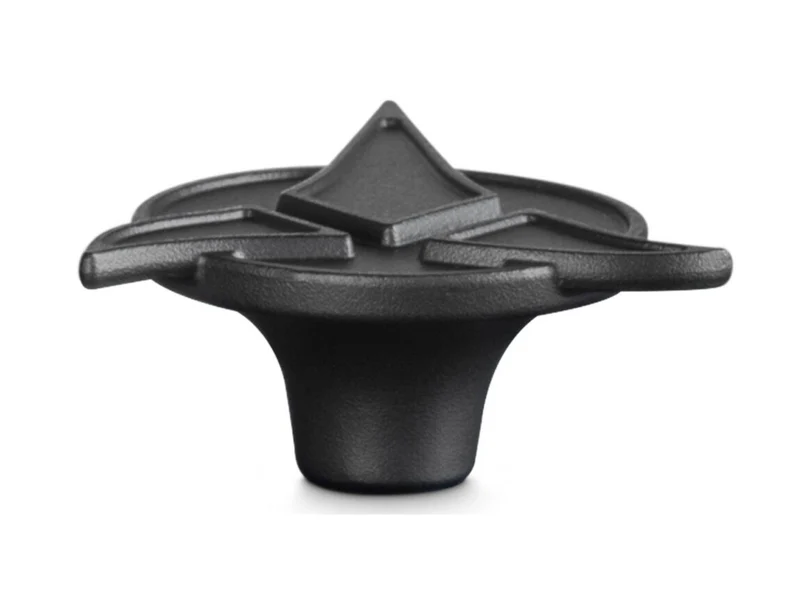 Le Creuset Star Trek Collection Klingonischer Deckelknopf schwarz