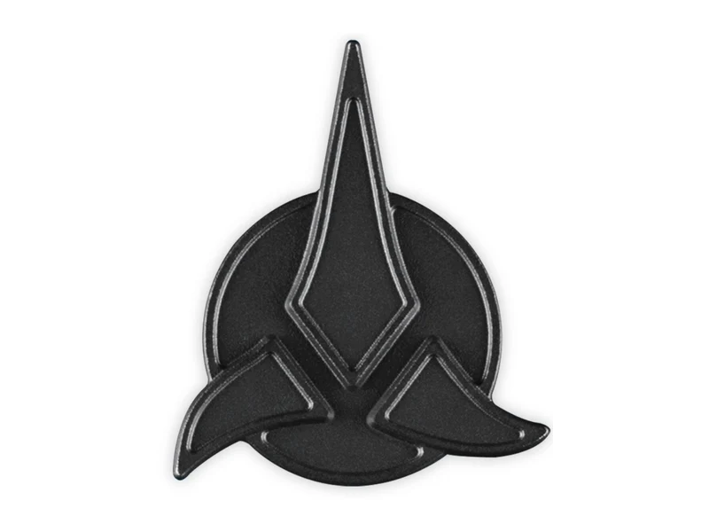 Le Creuset Star Trek Collection Klingonischer Deckelknopf schwarz