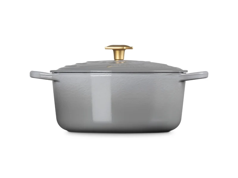 Le Creuset Star Trek Collection Bräter Enterprise Signature perlgrau 26cm