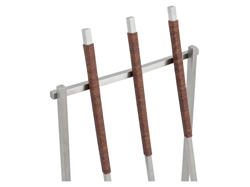 Blomus ASKA Kaminbesteck Set 4tlg matt 22x35x57cm