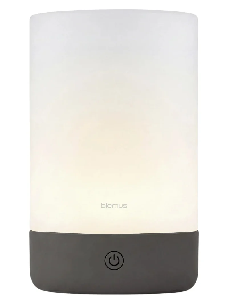 Blomus CALMA Mobile LED Leuchte granite gray M 19cm