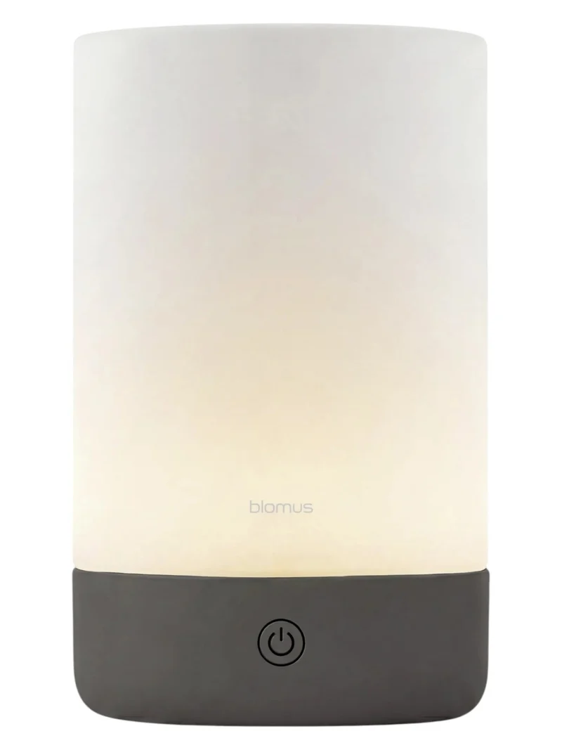 Blomus CALMA Mobile LED Leuchte granite gray M 19cm