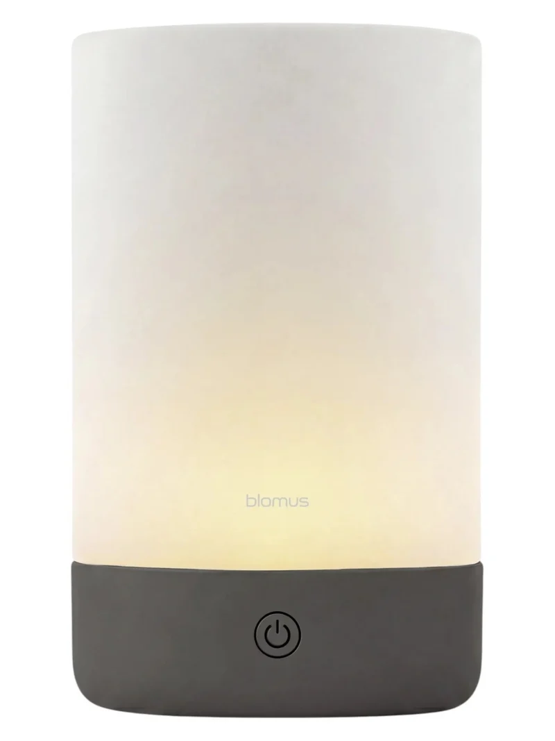 Blomus CALMA Mobile LED Leuchte granite gray M 19cm