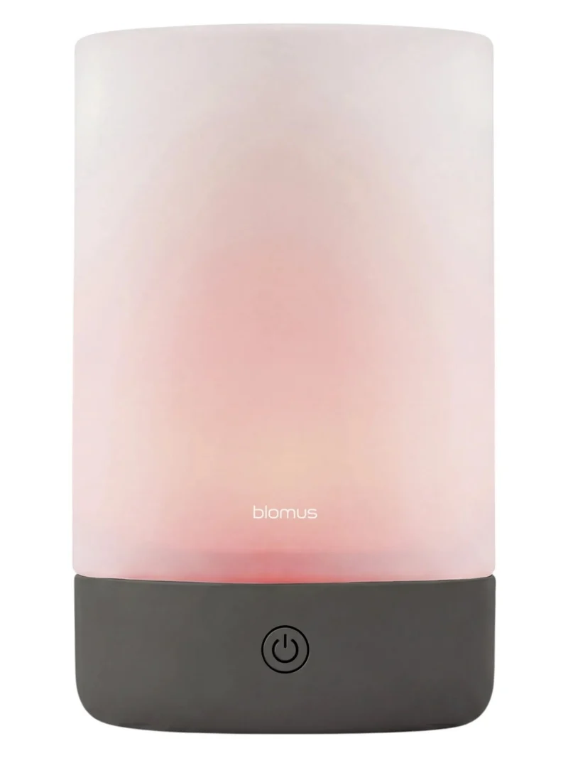Blomus CALMA Mobile LED Leuchte granite gray M 19cm