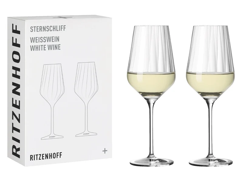 Ritzenhoff Sternschliff Weißwein Set 2tlg Bundle 13