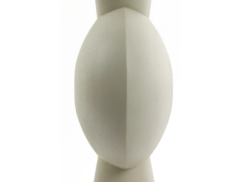 Light & Living Kavandu Vase hellgrau 26 x 19 x 54 cm
