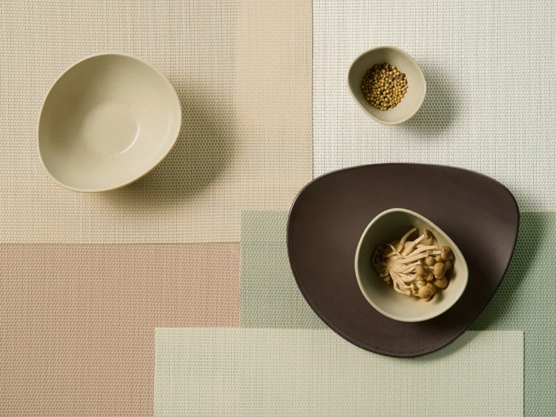 ASA Tischset re:tangular crema 46 x 33 cm