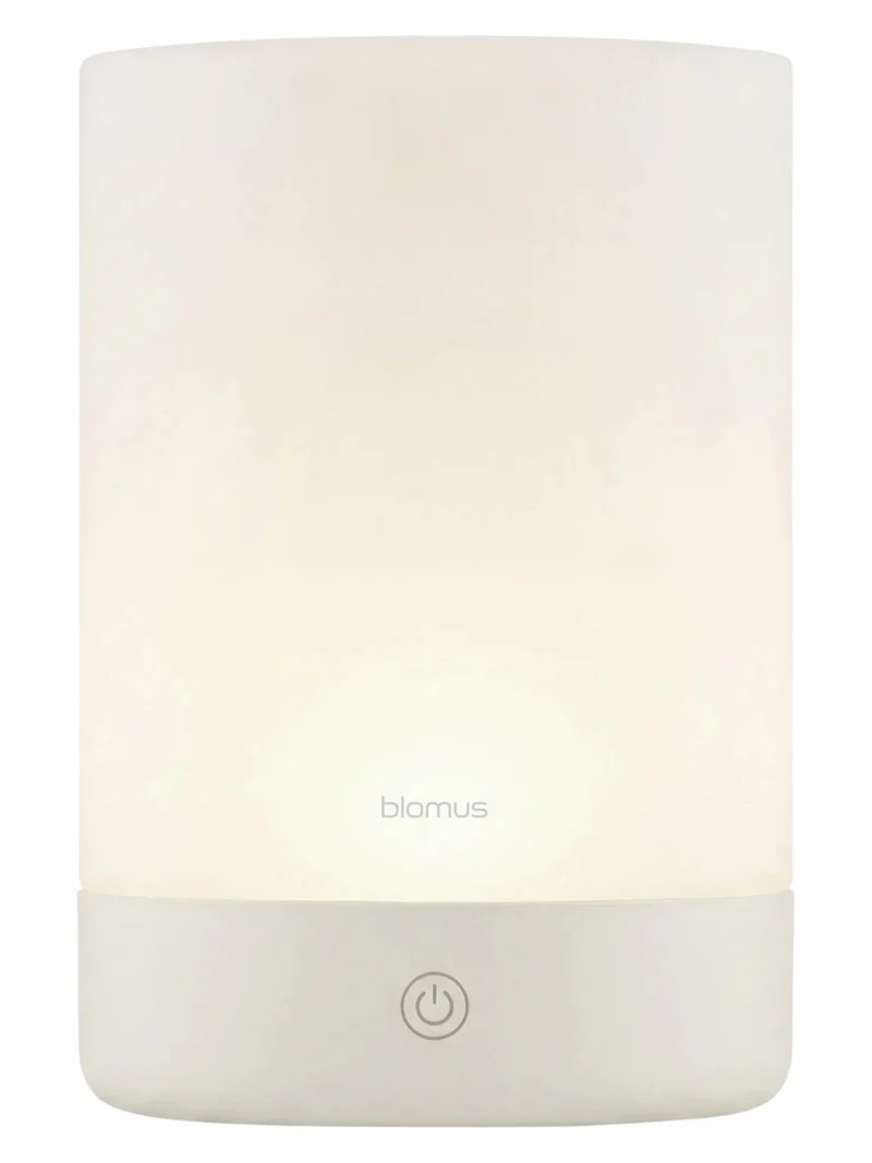 Blomus CALMA Mobile LED Leuchte silk gray L 22cm