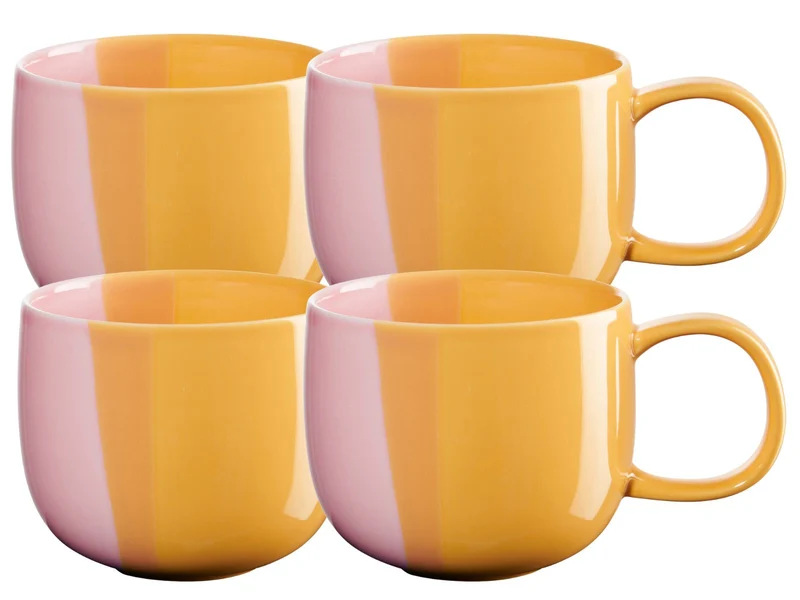ASA Selection Joy Henkelbecher passion fruit smoothie 0,4l Set4
