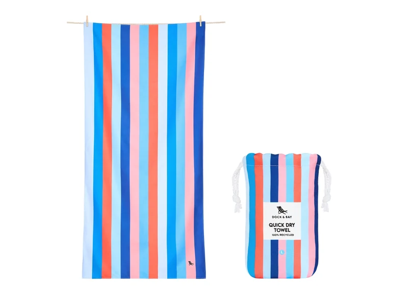 Dock & Bay Beach Towel L Ocean Pavilion 160x90cm