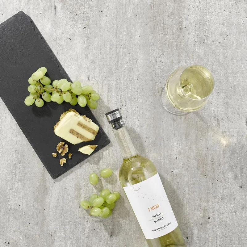 CASO WineLock Vakuum-Aromaverschluss, 3er-Set – für Wein, Öl und Essig