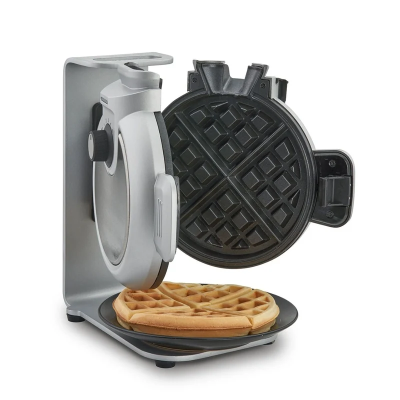 CASO WaffleUp vertikales Waffeleisen für belgische Waffeln, 800 W