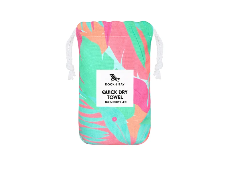 Dock & Bay Beach Towel L Hot Tropics 160x90cm