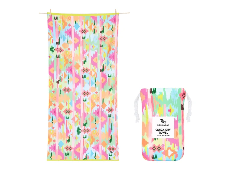 Dock & Bay Beach Towel L Ibiza Glow 160x90cm