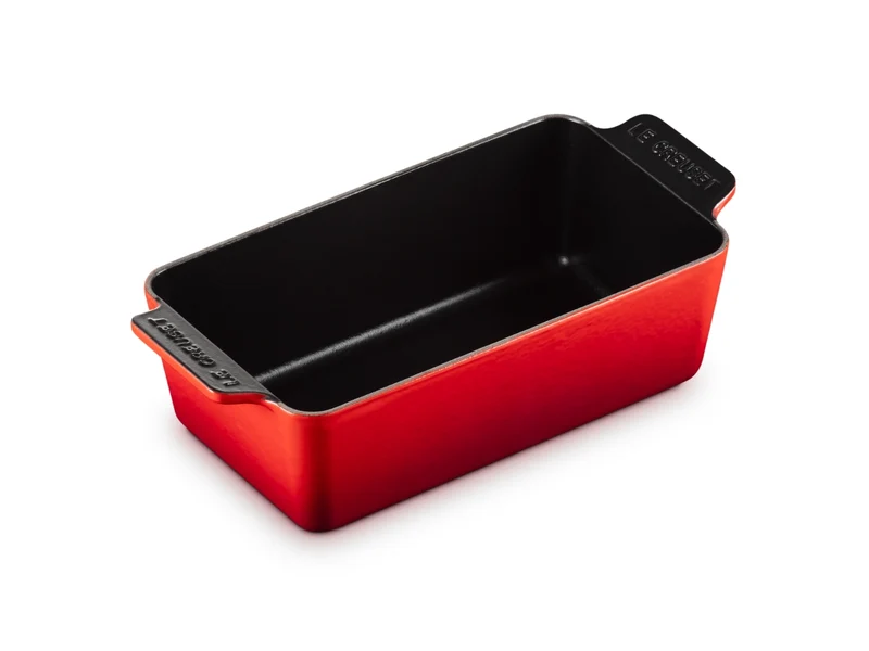 Le Creuset Backform Signature rechteckig kirschrot 23cm