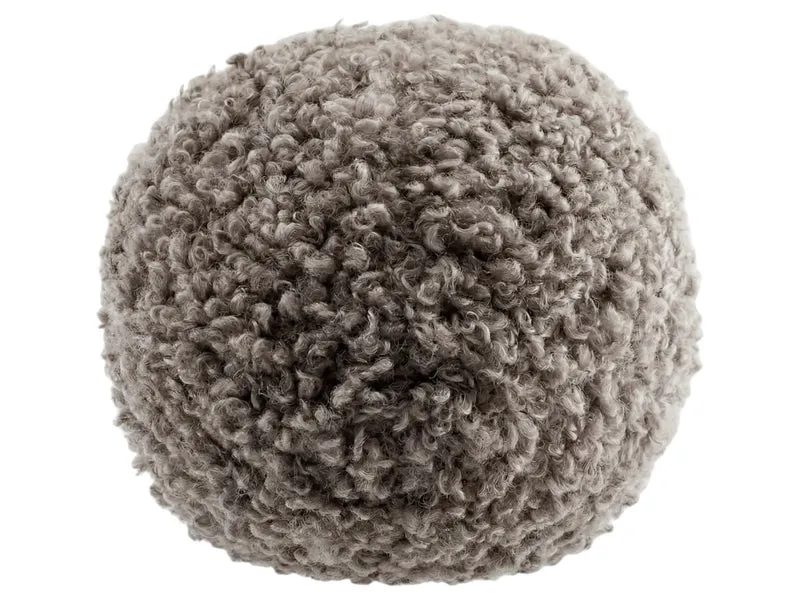 Blomus TEDDY Rundes Kissen espresso Ø26cm