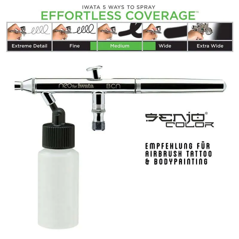 Airbrush Iwata NEO BCN 0.5mm suction cup