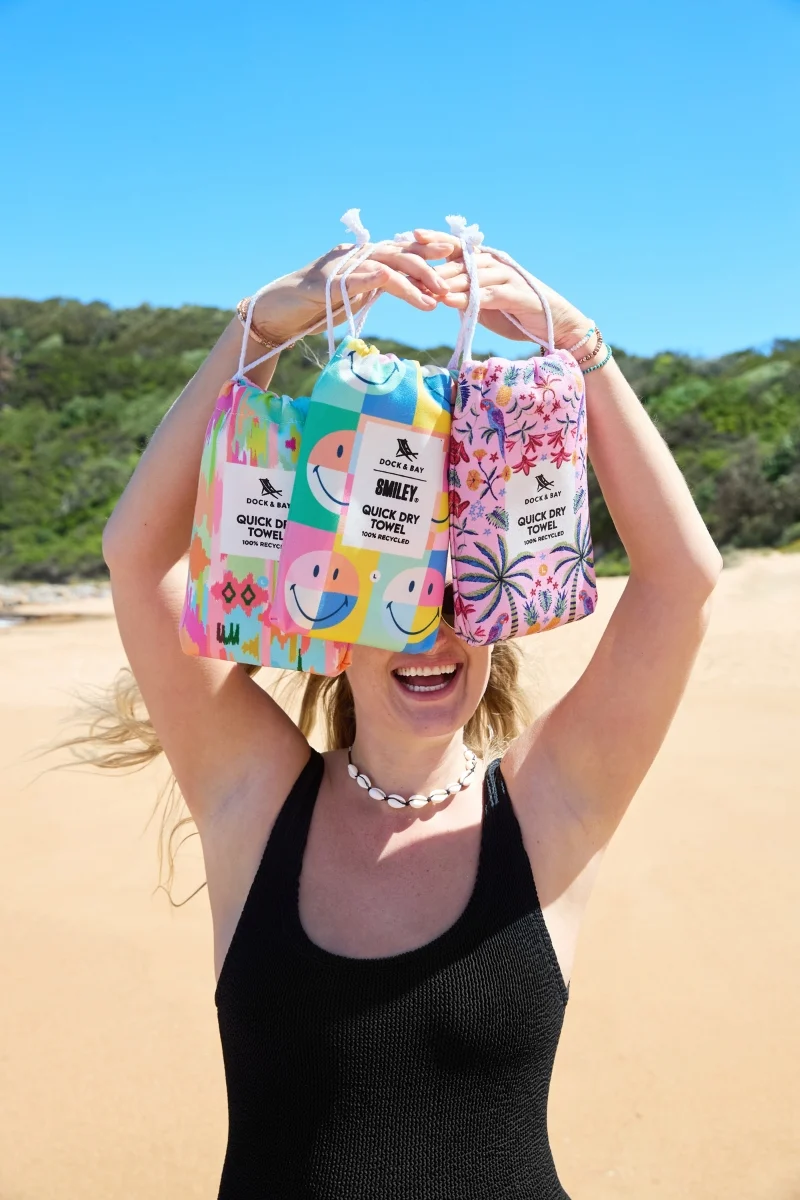Dock & Bay Beach Towel L Pink Paradise 160x90cm
